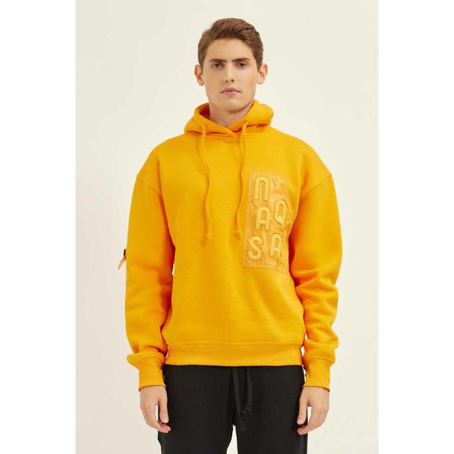  Nasaqu Erkek Isatum Kapüşonlu Damask Sweat