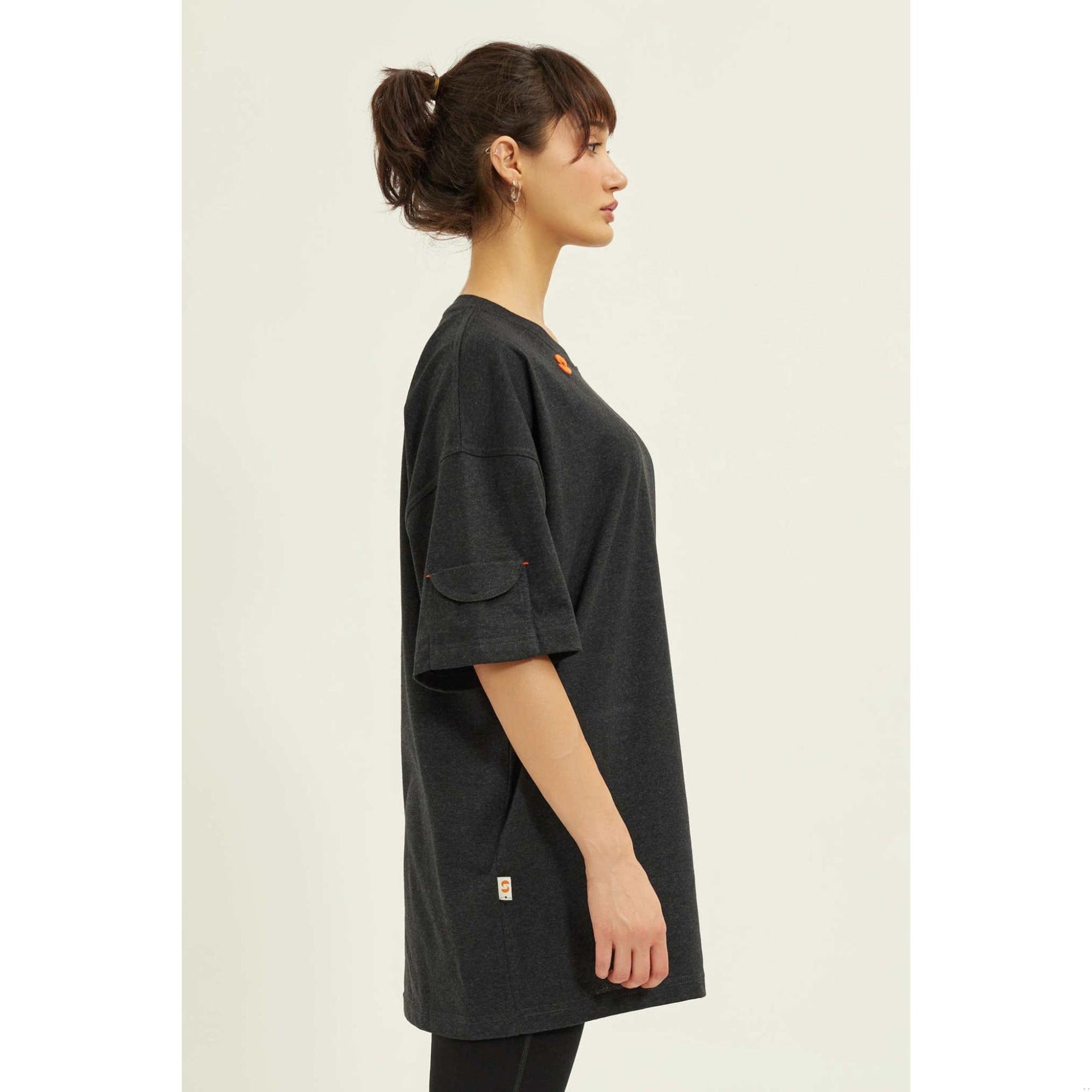 Nasaqu Unisex Enu Way Out  Antrasit T-Shirt