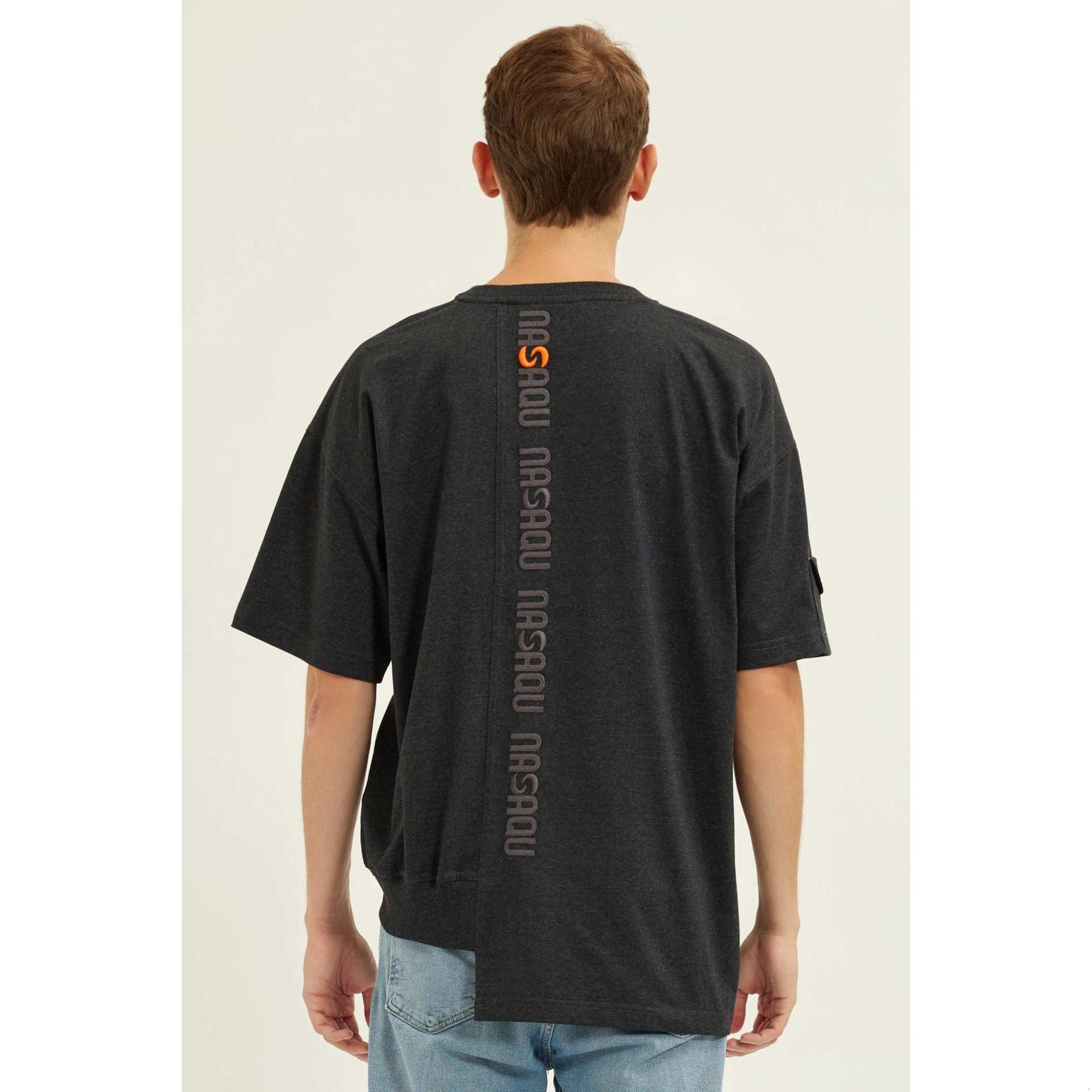 Nasaqu Unisex Enu Way Out  Antrasit T-Shirt