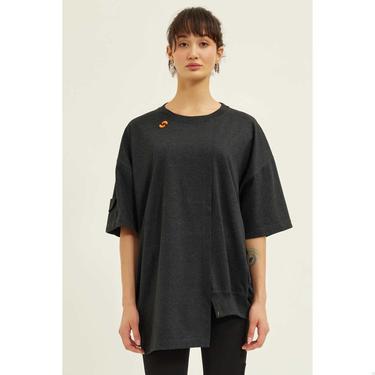  Nasaqu Unisex Enu Way Out  Antrasit T-Shirt