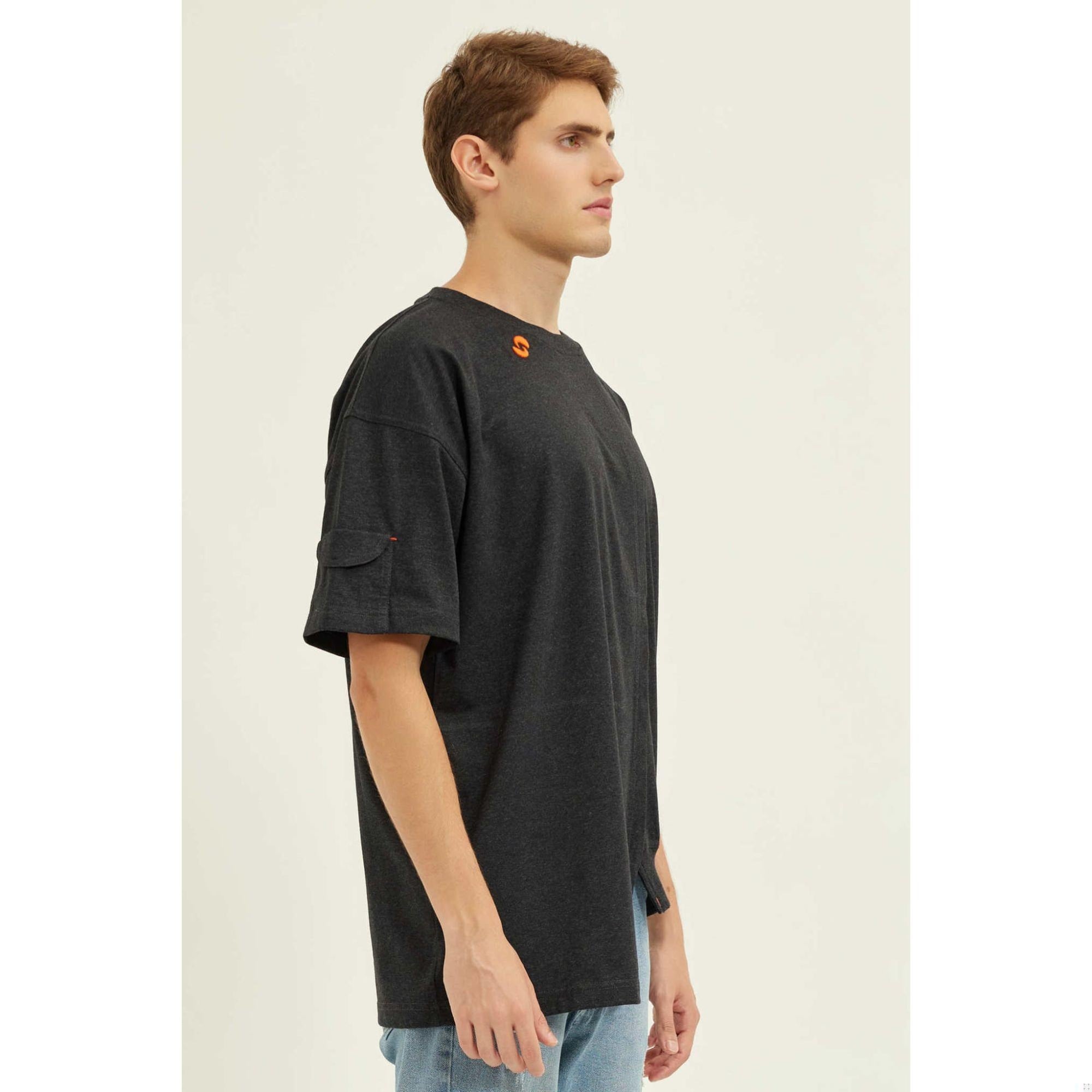 Nasaqu Unisex Enu Way Out  Antrasit T-Shirt