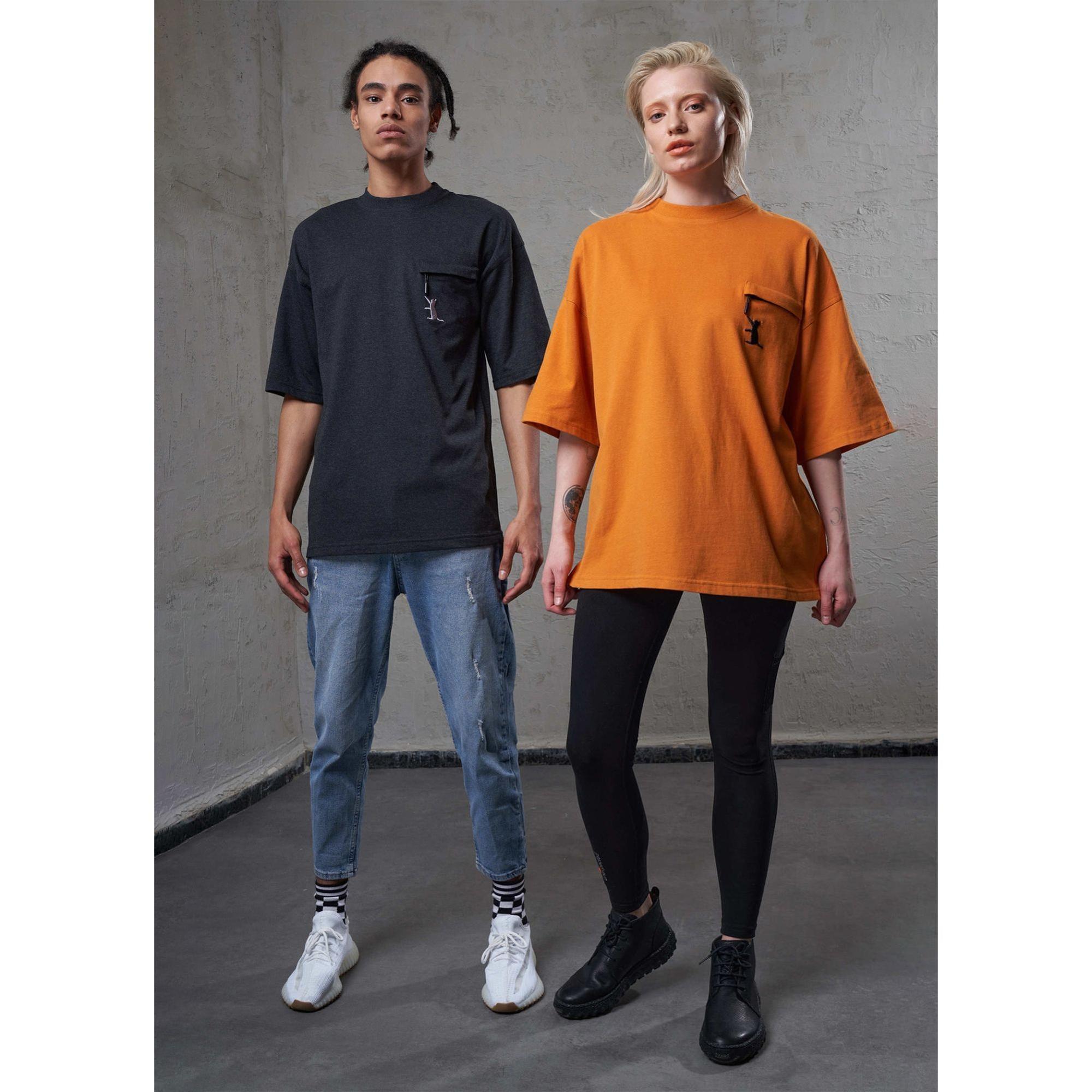 Nasaqu Unisex Umisam Antrasit T-Shirt