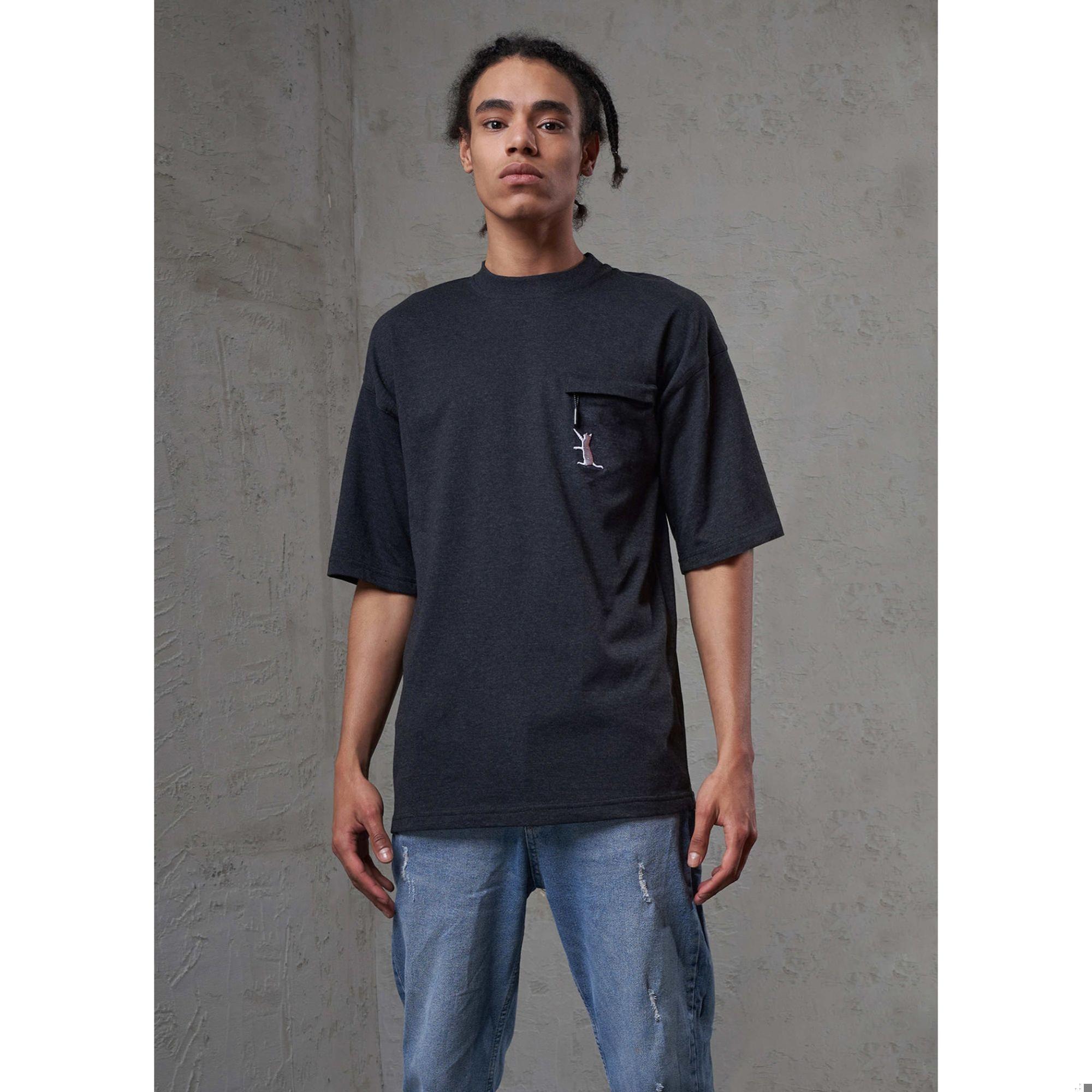 Nasaqu Unisex Umisam Antrasit T-Shirt