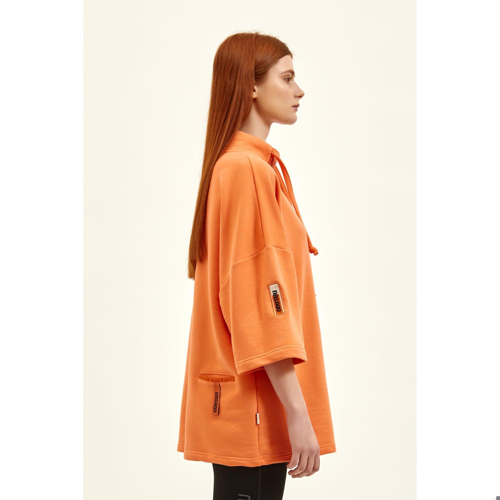 Nasaqu Unisex Sur Rahat Fit Mercan Sweat