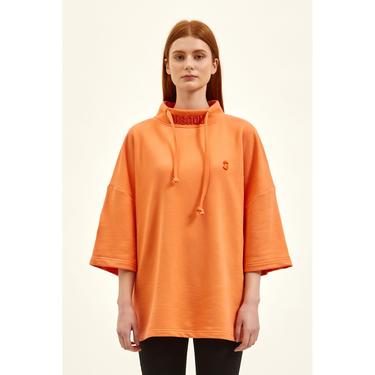  Nasaqu Unisex Sur Rahat Fit Mercan Sweat