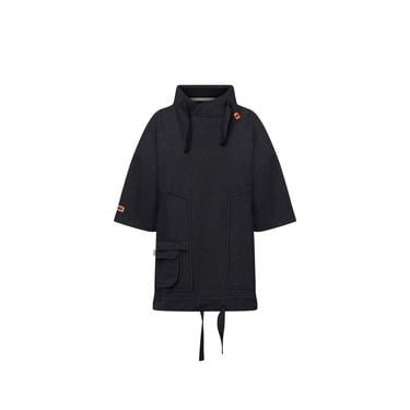  Nasaqu Unisex Cava Oversize Antrasit Hoodie Sweat