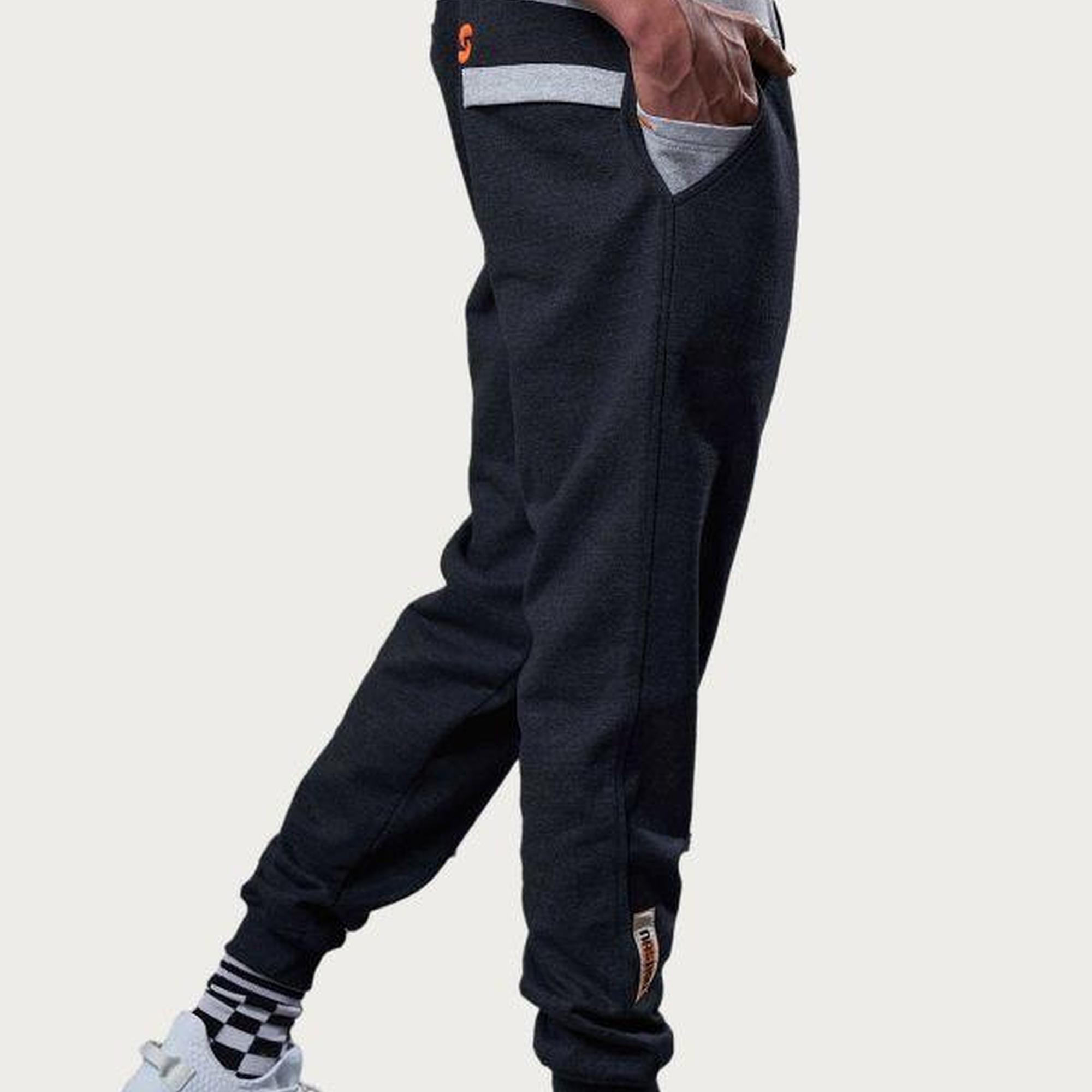 Nasaqu Unisex Rebu Jogger Gri Krom Eşofman Altı