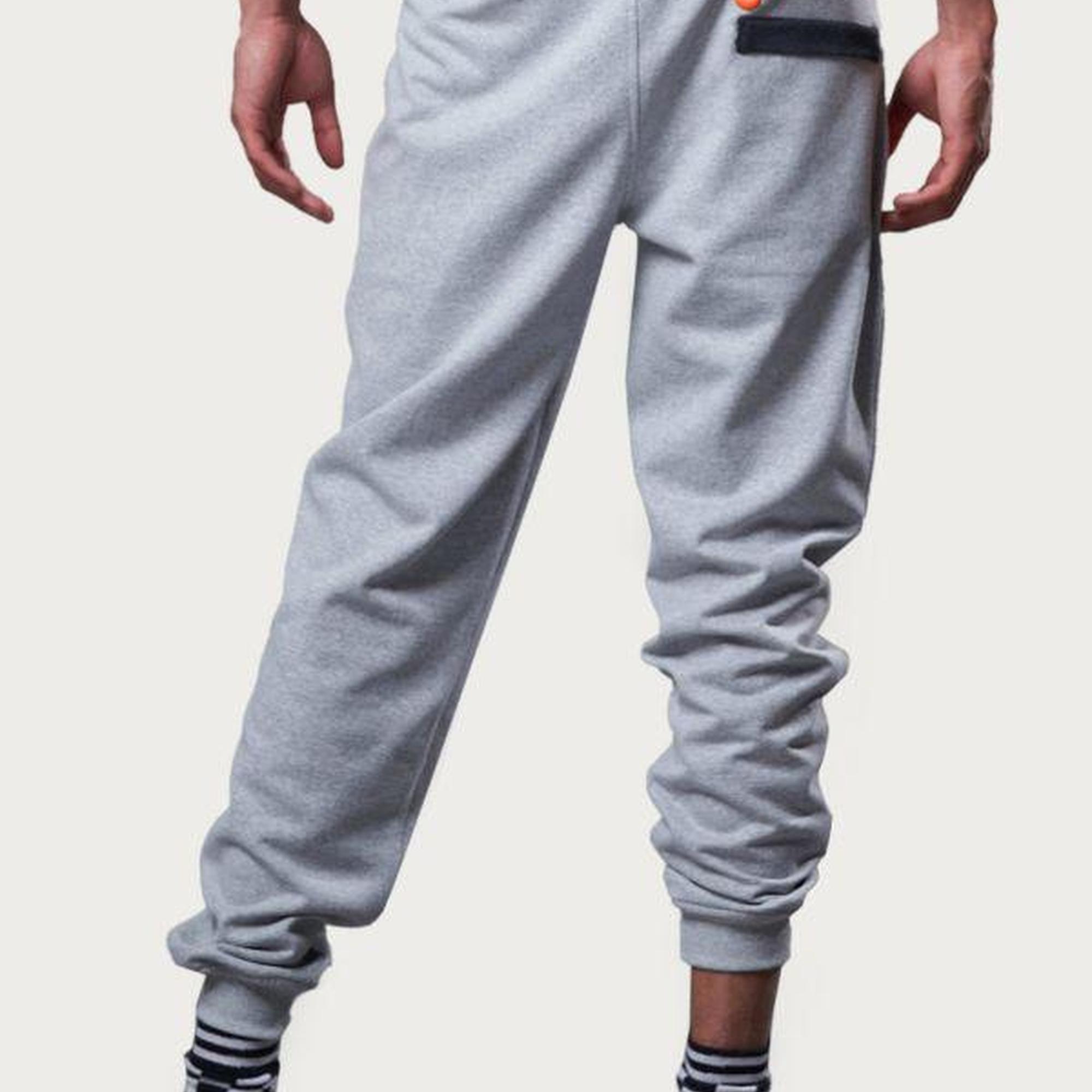 Nasaqu Unisex Rebu Jogger Gri Krom Eşofman Altı
