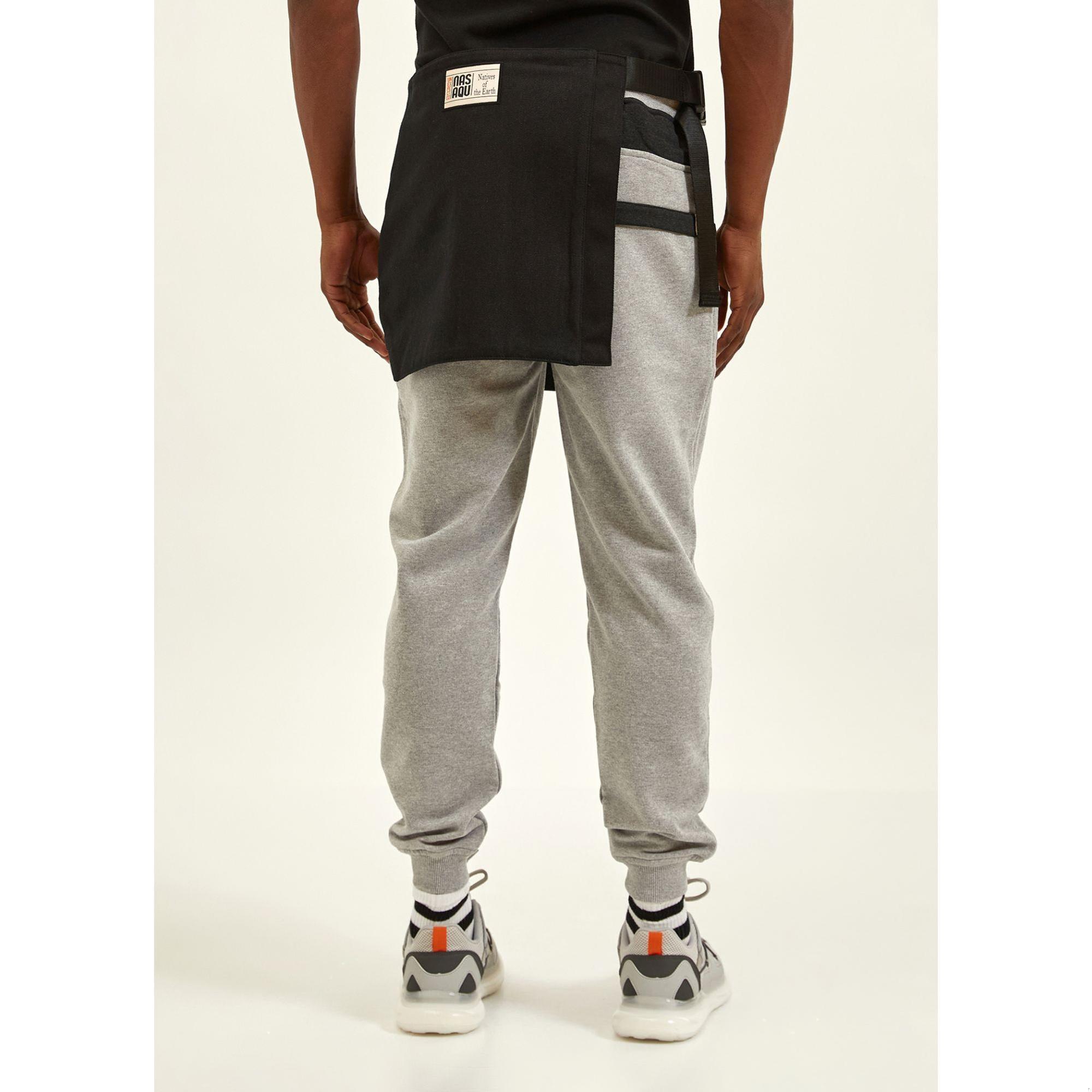 Nasaqu Unisex Aqru Siyah Bel Çantası