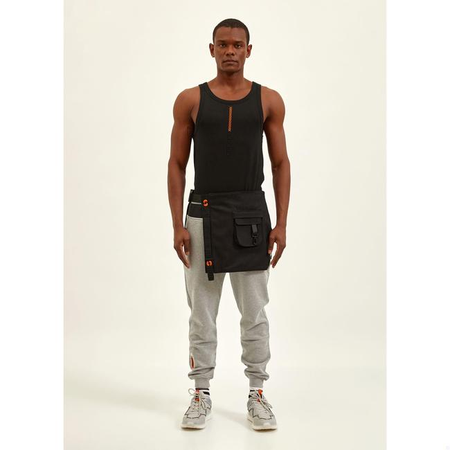  Nasaqu Unisex Aqru Siyah Bel Çantası