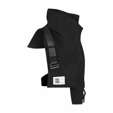  Nasaqu Unisex Ush Yüksek Yaka Siyah Yelek