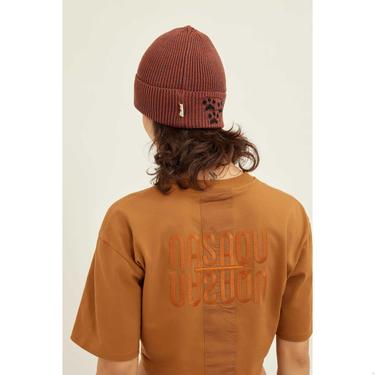  Nasaqu Unisex Nibruki Örgü İndigo & Terracotta Bere