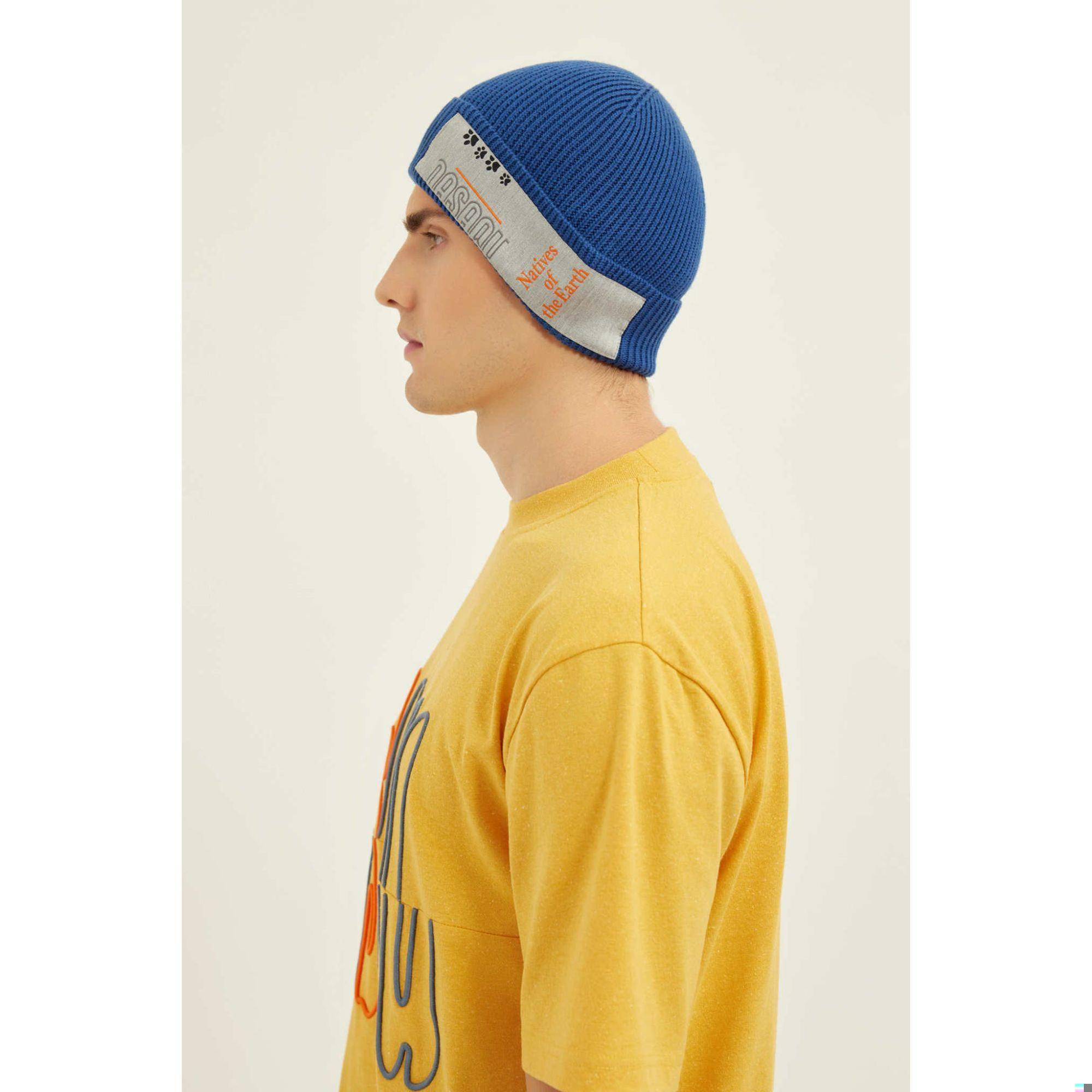 Nasaqu Unisex Utulu İndigo Bere