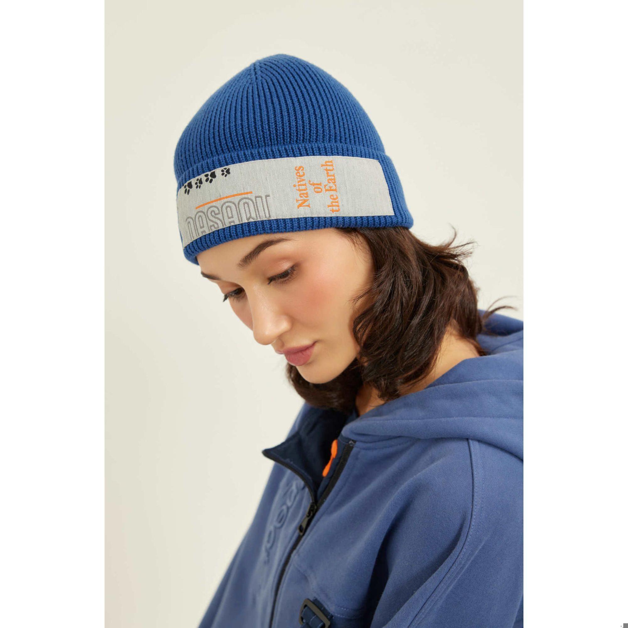 Nasaqu Unisex Utulu İndigo Bere