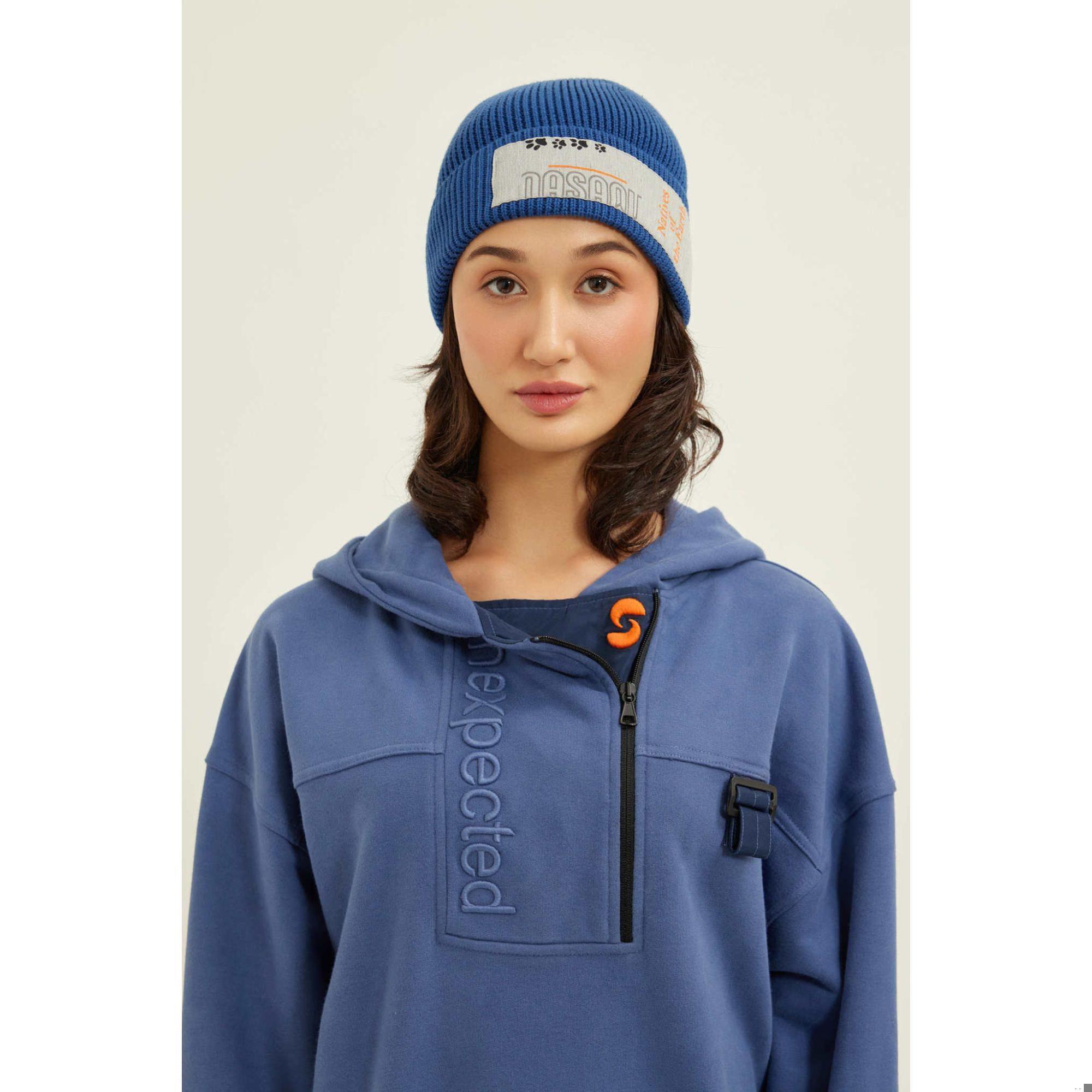 Nasaqu Unisex Utulu İndigo Bere