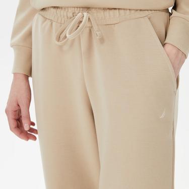  Nautica Kadın Kırık Beyaz Relaxed Fit Eşofman Altı