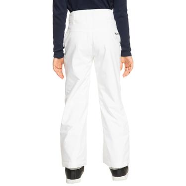  Roxy Backyard Pt Kız Çocuk Beyaz Snowboard Pantolonu