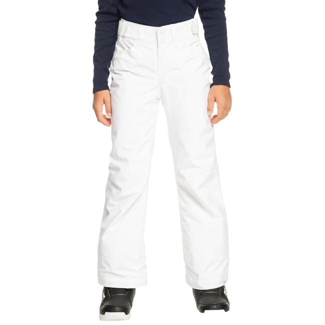  Roxy Backyard Pt Kız Çocuk Beyaz Snowboard Pantolonu