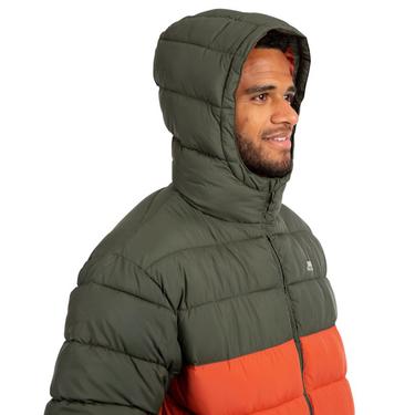  Trespass Oskar - Kids Padded Unisex Çocuk Yeşil Outdoor Ceketi