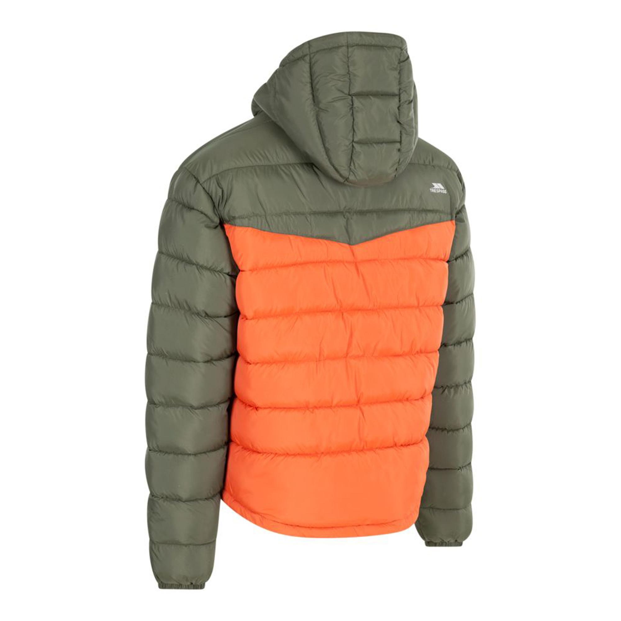 Trespass Oskar - Kids Padded Unisex Çocuk Yeşil Outdoor Ceketi