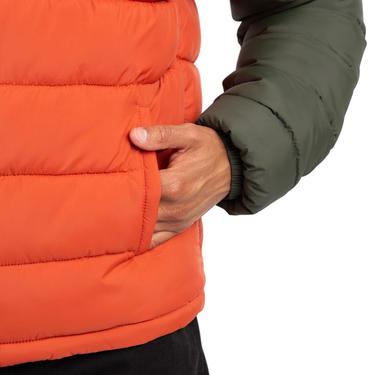  Trespass Oskar - Kids Padded Unisex Çocuk Yeşil Outdoor Ceketi