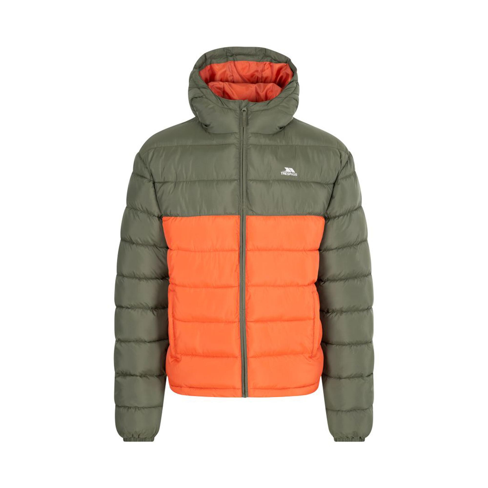 Trespass Oskar - Kids Padded Unisex Çocuk Yeşil Outdoor Ceketi