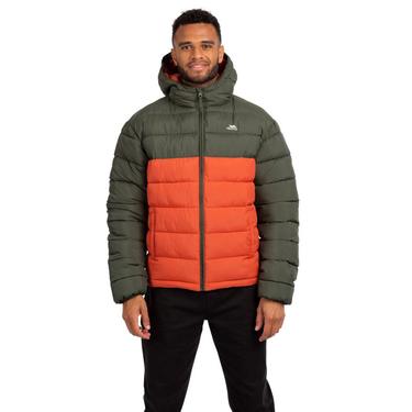  Trespass Oskar - Kids Padded Unisex Çocuk Yeşil Outdoor Ceketi