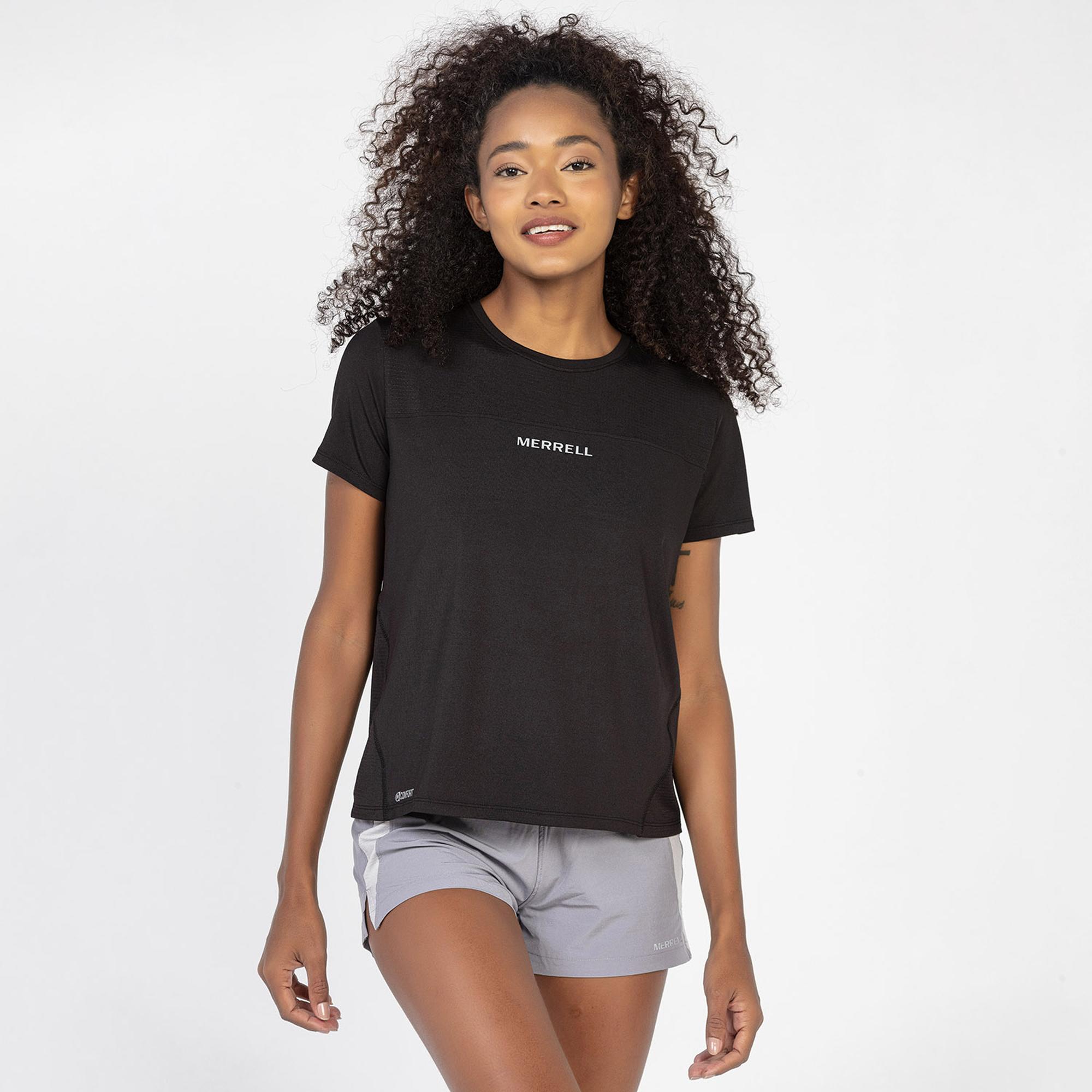 Merrell Turn Kadın Siyah Tişört