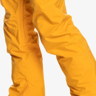  Quiksilver Estate Pt Erkek Sarı Snowboard Pantolonu