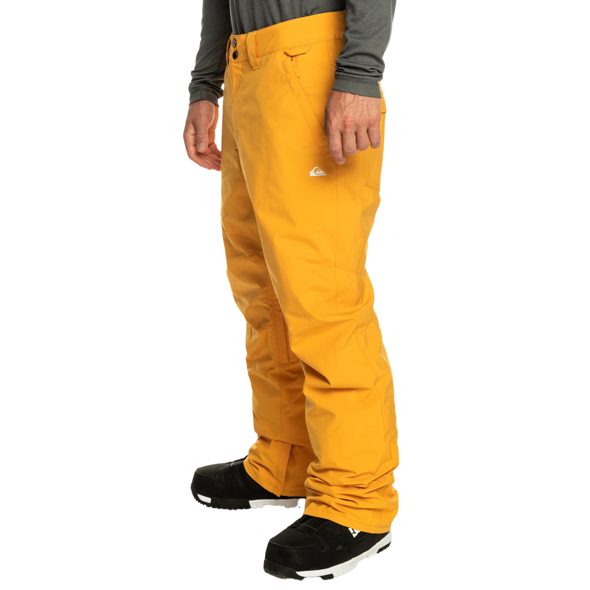 Quiksilver Estate Pt Erkek Sarı Snowboard Pantolonu