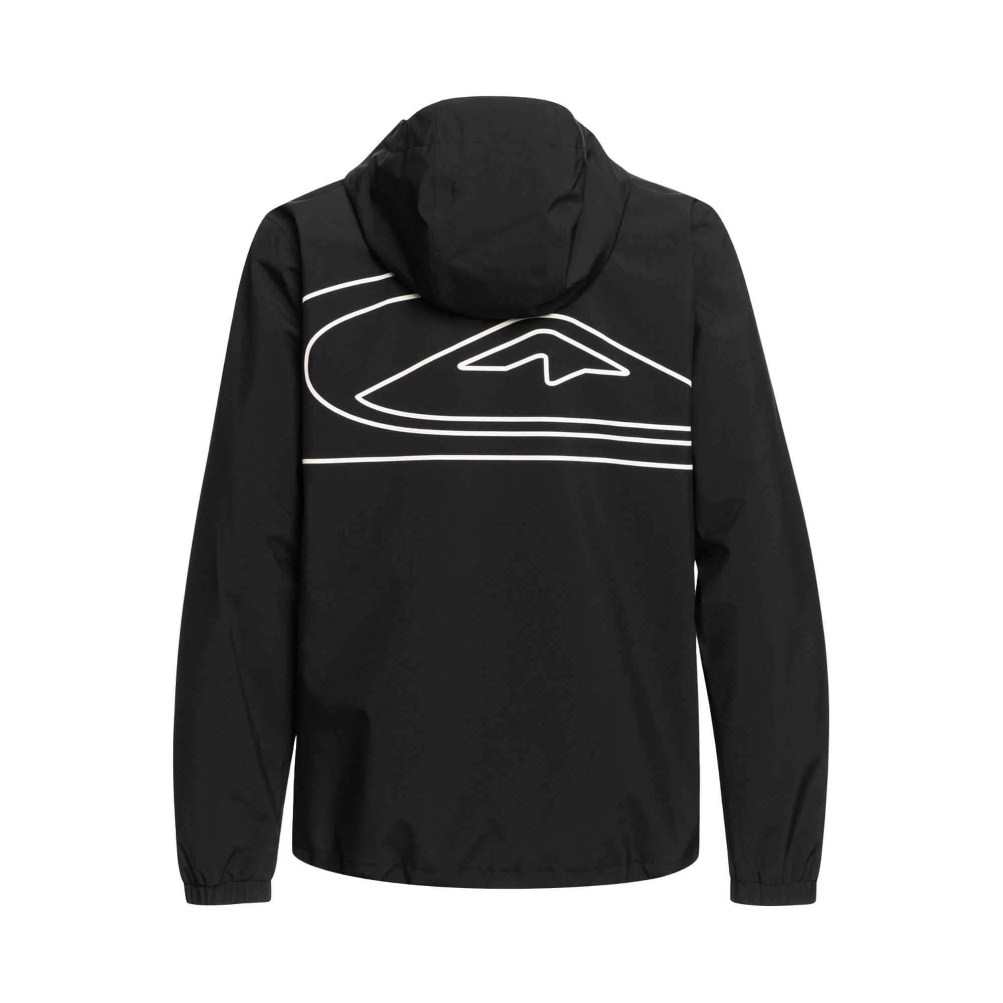 Quiksilver High In The Hood Unisex Siyah Snowboard Ceketi