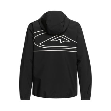  Quiksilver High In The Hood Unisex Siyah Snowboard Ceketi