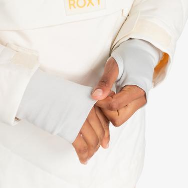  Roxy Radiant Lines Overhead Kadın Beyaz Snowboard Ceketi