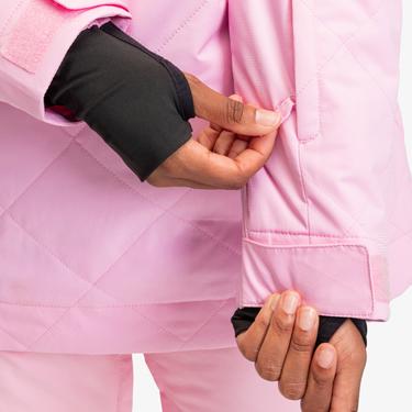  Roxy Radiant Lines Overhead Kadın Pembe Snowboard Ceketi