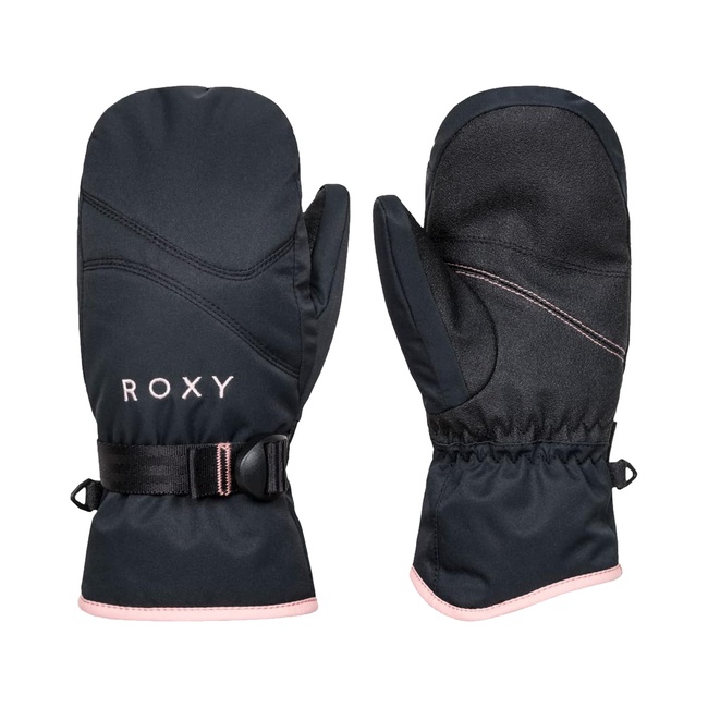  Roxy Jetty Solid Mitt Kız Çocuk Siyah Eldiven