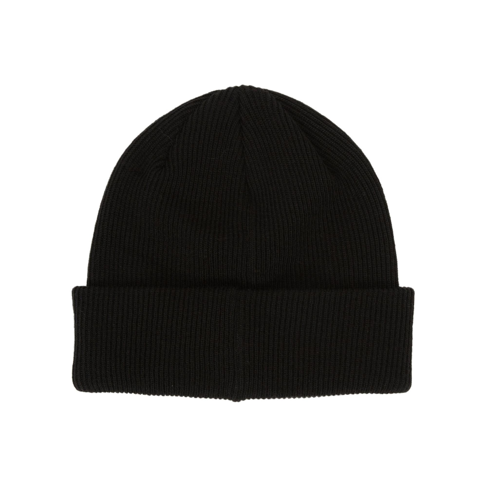 Dc Label Beanie Kadın Siyah Bere