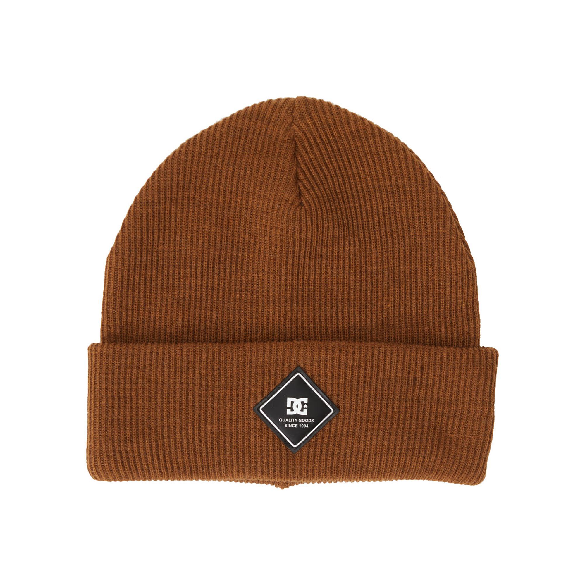 Dc Label Beanie Erkek Kahverengi Bere