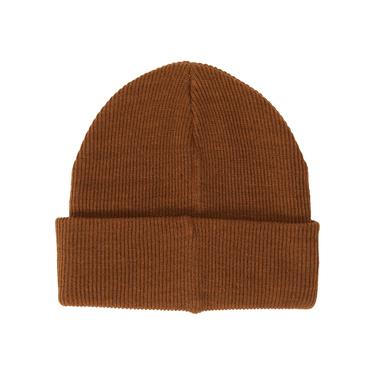  Dc Label Beanie Erkek Kahverengi Bere