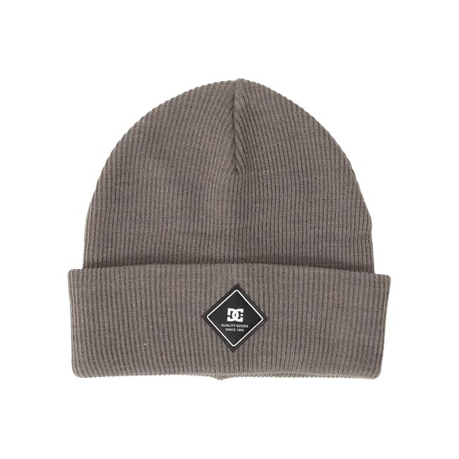  Dc Label Beanie Erkek Gri Bere