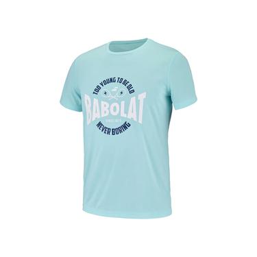  Babolat Exercise Graphic Erkek Mavi Tişört