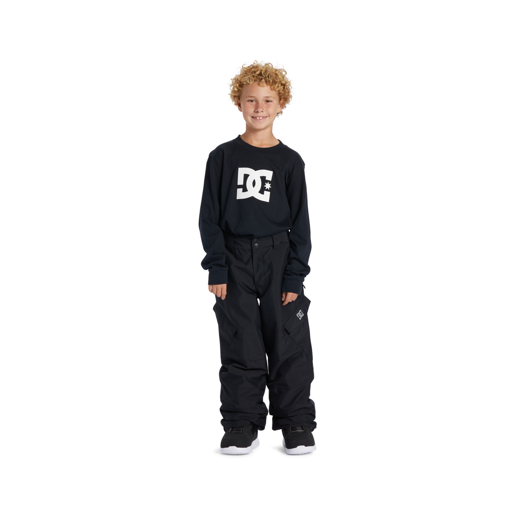 Dc Banshee Youth Pant Erkek Çocuk Siyah Snowboard Pantolonu