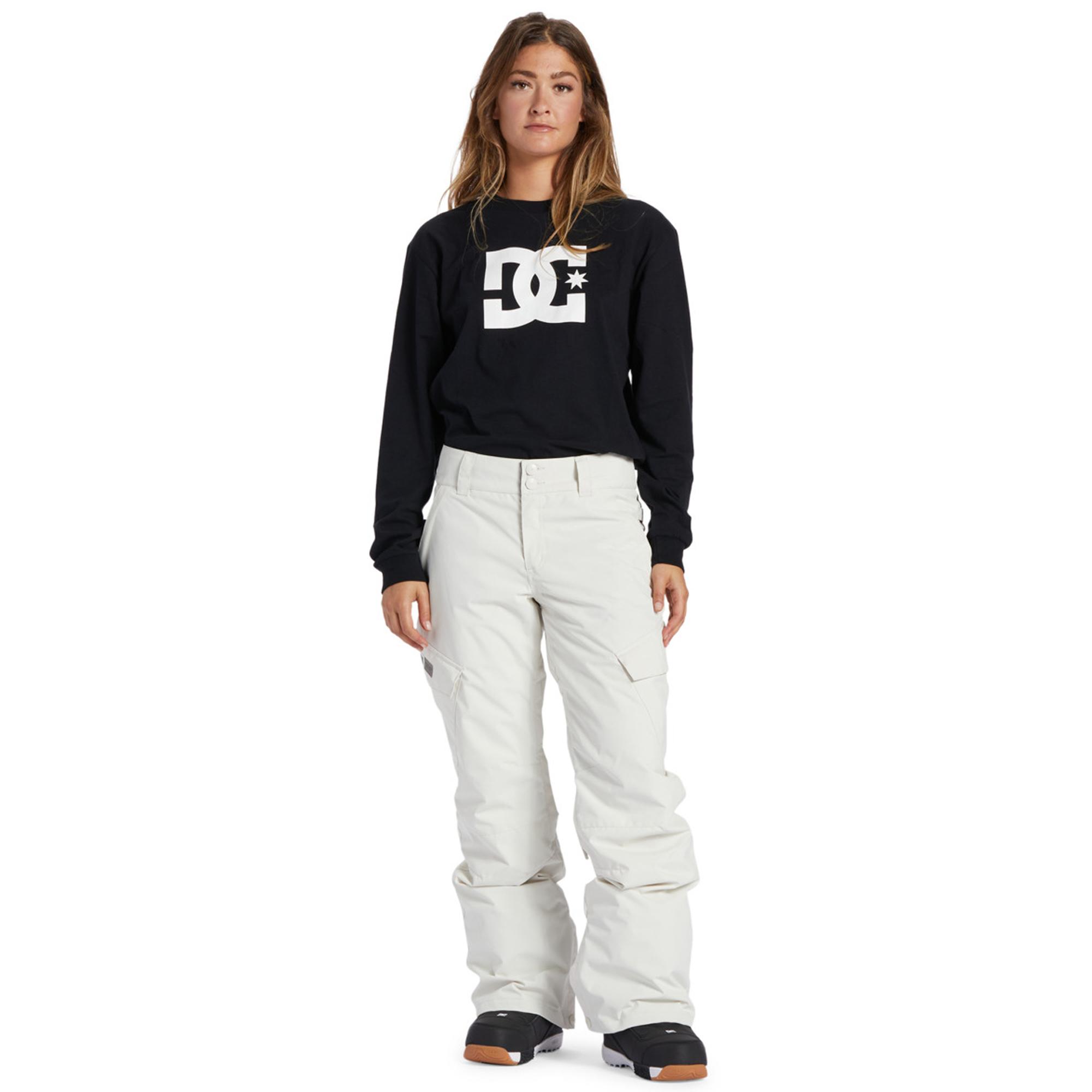Dc Nonchalant Pant Kadın Gri Snowboard Pantolonu