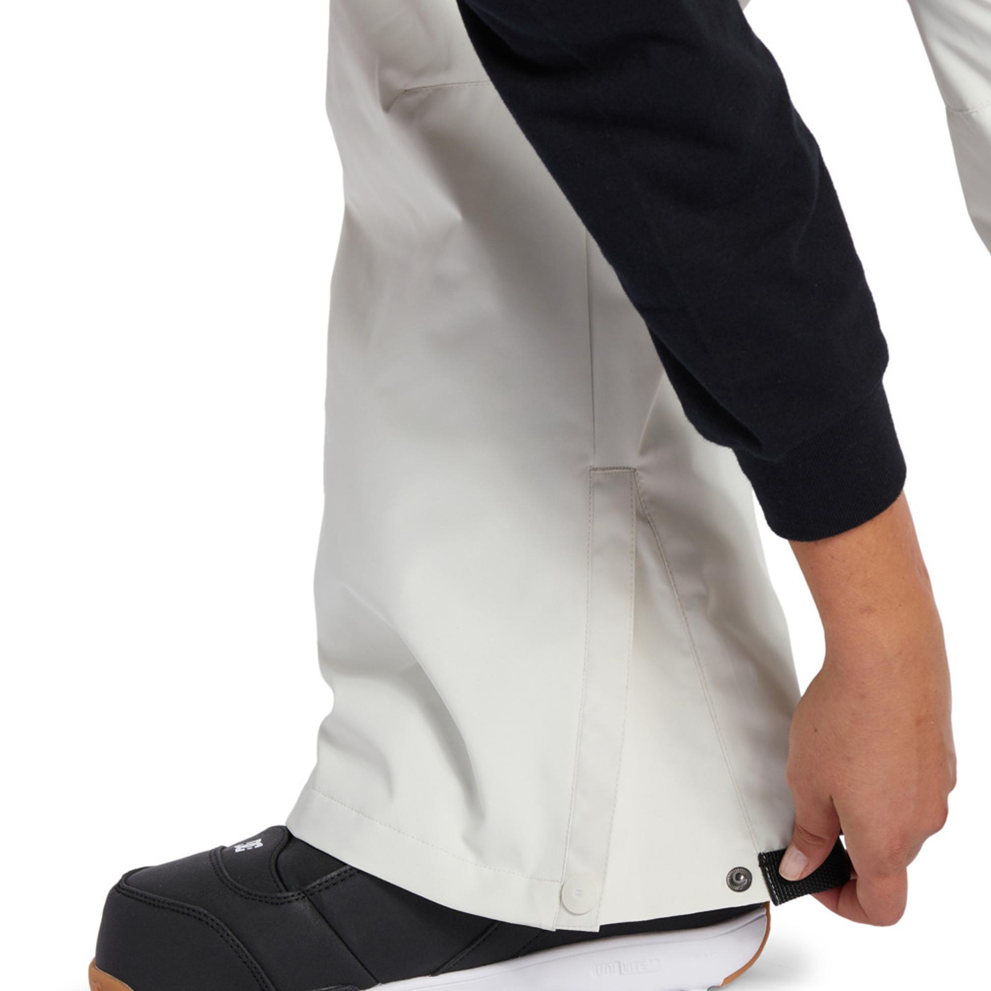 Dc Nonchalant Pant Kadın Gri Snowboard Pantolonu