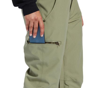  Dc Viva Pant Kadın Yeşil Snowboard Pantolonu