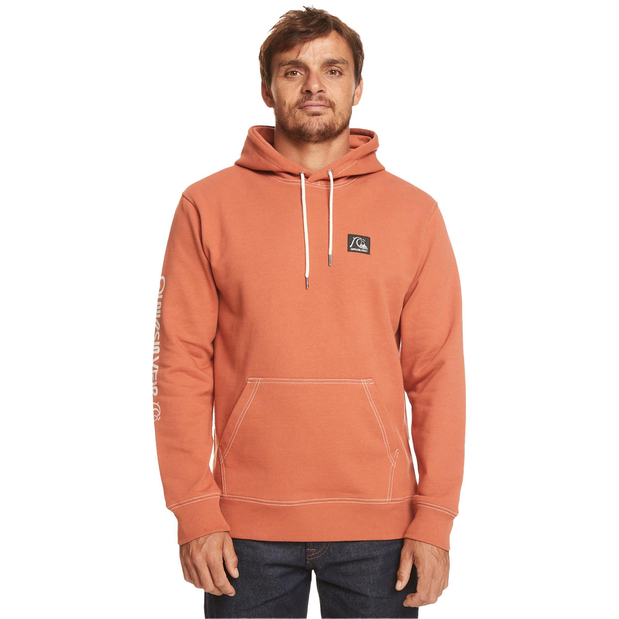 Quiksilver The Original Hood Erkek Kırmızı Sweatshirt