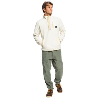  Quiksilver No Destination 2 Half Snap Erkek Bej Polar