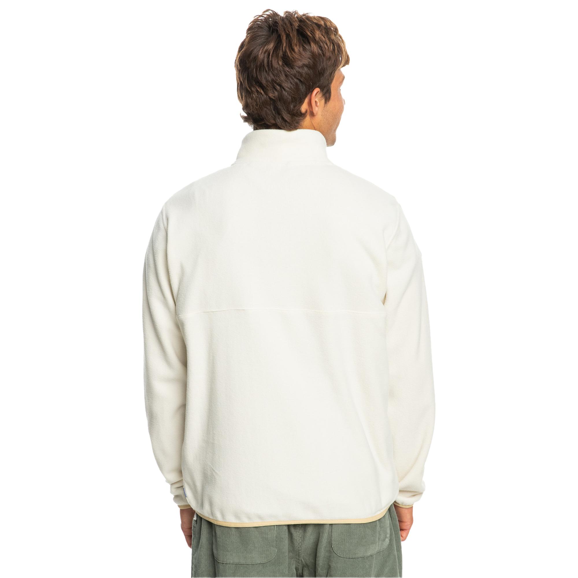 Quiksilver No Destination 2 Half Snap Erkek Bej Polar