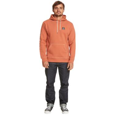 Quiksilver The Original Hood Erkek Kırmızı Sweatshirt
