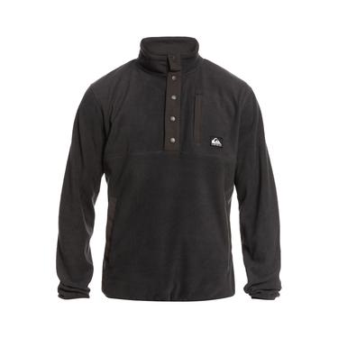  Quiksilver No Destination 2 Half Snap Erkek Siyah Polar