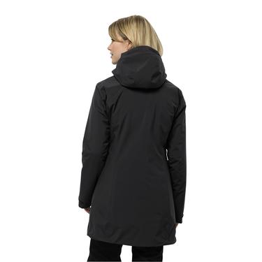  Jack Wolfskin Heidelstein Ins Kadın Siyah Outdoor Ceketi